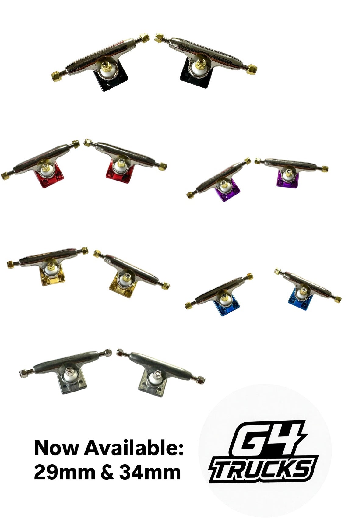 G4 Trucks 34mm & 29mm