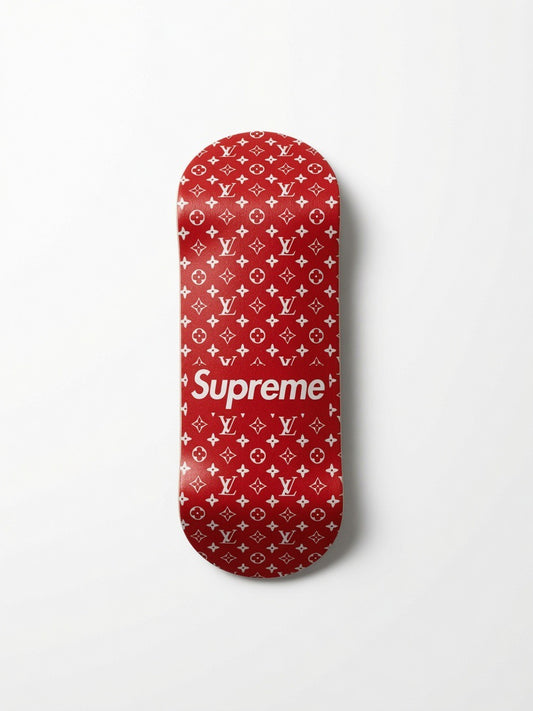 Louis Vuitton x Supreme Monogram Red Fingerboard Deck