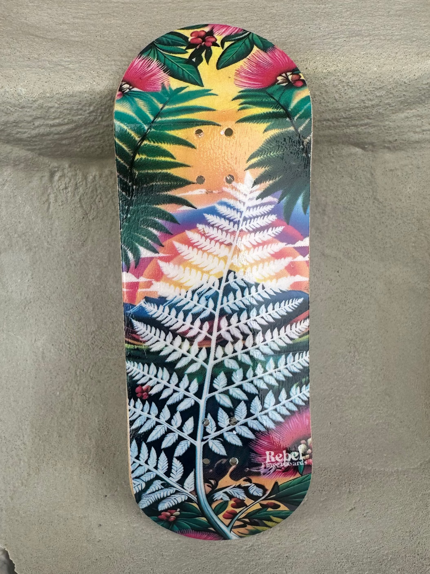 Sunset Ferns Deck