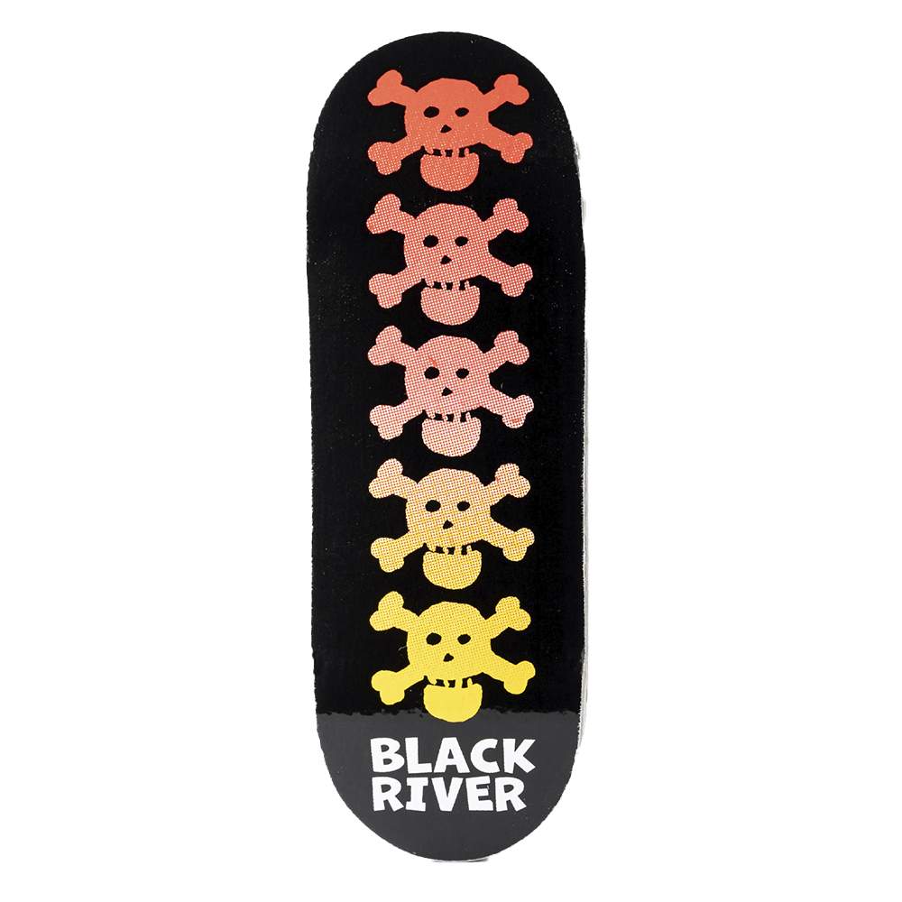 Blackriver Pro Fingerboard - Riverlabel Skulls
